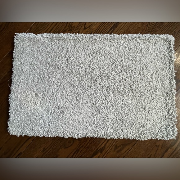 (7) 27.5inches x 17 inches Grey Shaggy Rug/Mat - Picture 2 of 5